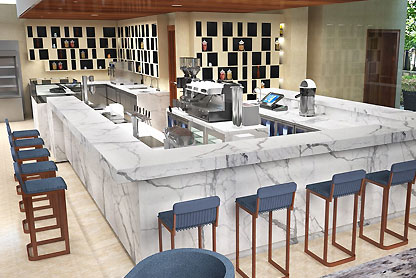 kitchen dan service area